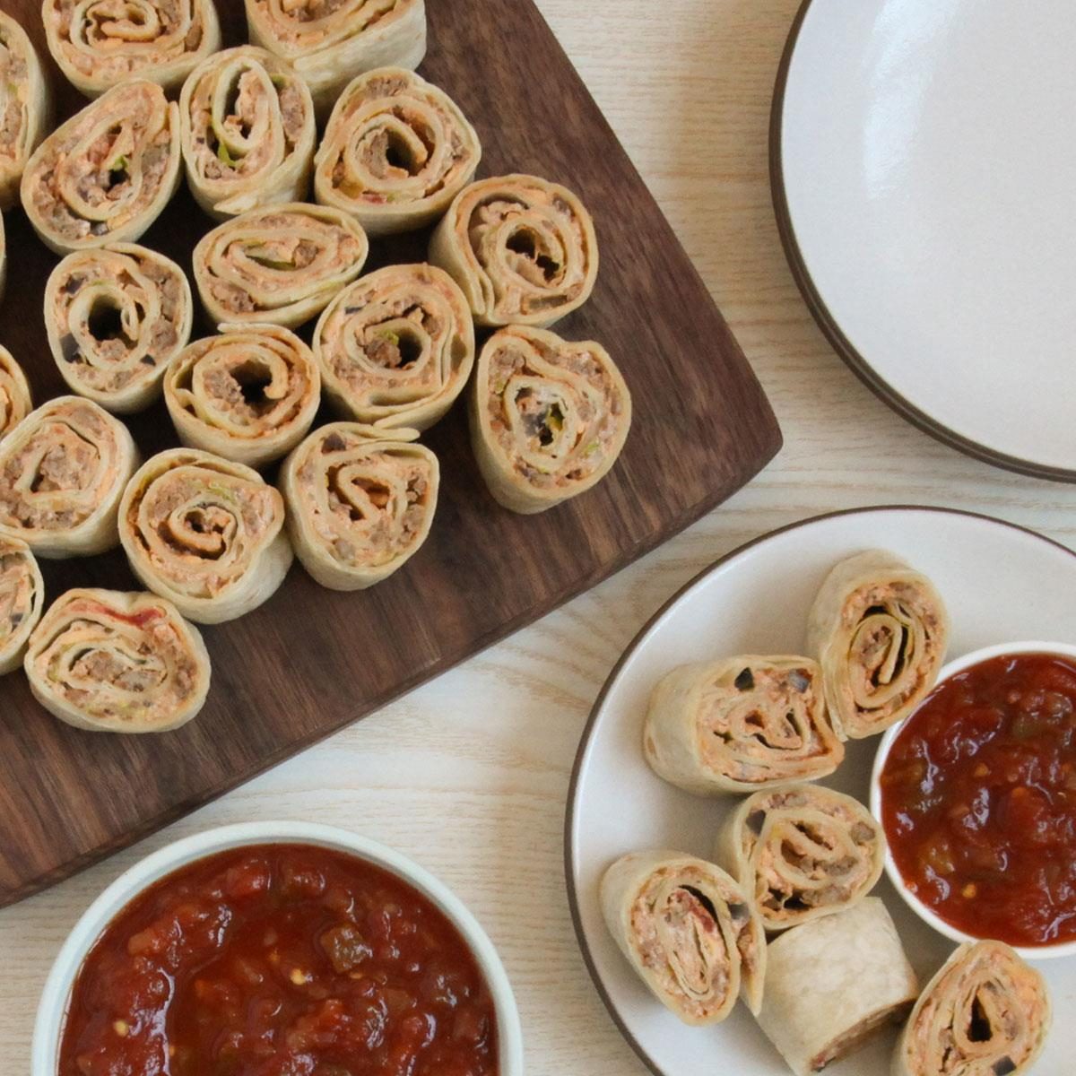 Easy Taco Pinwheels: The Perfect Make-Ahead Party Appetizer